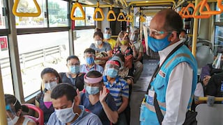 ATU: Más de 490 pasajeros fueron bajados de los buses del Metropolitano por no utilizar protector facial