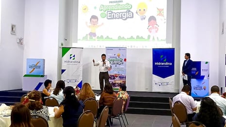 Lanzan programa “Aprendiendo con Energía” a directores de instituciones educativas en La Libertad