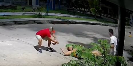 Pareja es asaltada y arrastrada por delincuentes en mototaxis en Belén, Iquitos