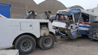 Retiran de circulación a cinco buses involucrados en accidentes: Dejaron varios heridos y un muerto