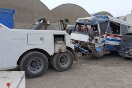 Retiran de circulación a cinco buses involucrados en accidentes: Dejaron varios heridos y un muerto