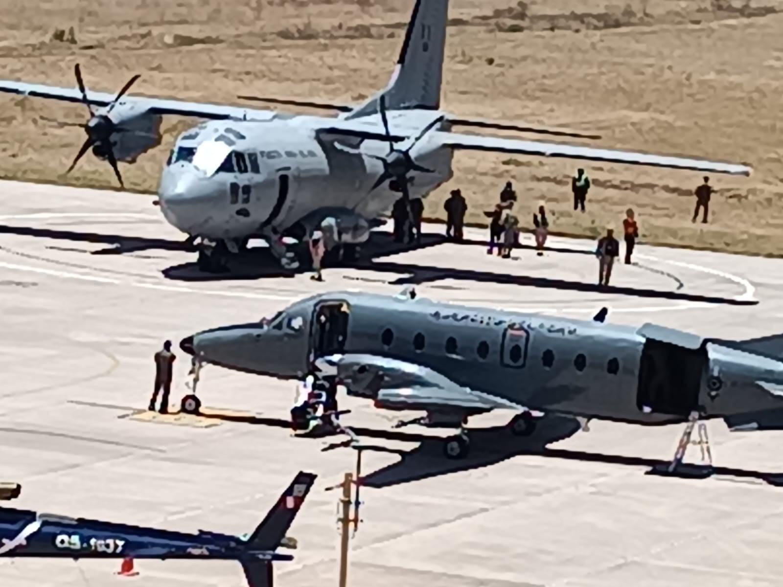 Presidenta Keiko Fujimori llega a Cusco en medio de fuertes incendios forestales