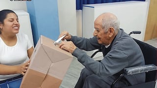 Elecciones 2026: Personas de 100 años votaron en Trujillo