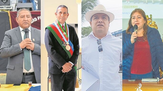 Los burgomaestres de Trujillo, Arturo Fernández, y Guadalupe, Juan Castañeda, fueron suspendidos, mientras que en las comunas de Sánchez Carrión y Ascope los regidores someterán a votación las posibles sanciones a Santos Ruiz y Rosario Cortijo, respectivamente. También hay seis concejales a quienes se busca vacar.