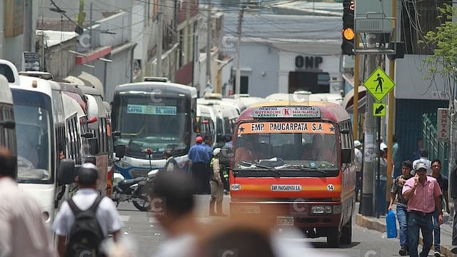 Transportistas de Cayma, Paucarpata y Socabaya levantan paralización
