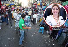 Verónica Escobal contra informalidad: “se tienen que convocar a empresas privadas y a emprendedores”
