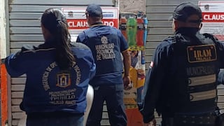 Trujillo: Clausuran locales por vender bebidas alcohólicas y no tener certificado ITSE