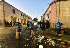 Halloween en Arequipa: Recogen quince toneladas de basura en Cercado tras la celebración