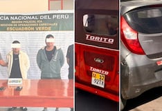 Ica: caen “Los atracadores del centro” y recuperan dos vehículos robados en Parcona