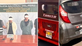 Ica: caen “Los atracadores del centro” y recuperan dos vehículos robados en Parcona