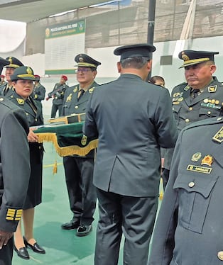 Agentes policiales sirvieron de manera honorable en la fuerza. Foto: PNP.