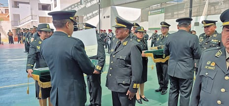 Arequipa tiene 2 mil policías menos en comparación al 2020