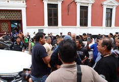 Sindicalistas que bloquearon vehículo del alcalde de Trujillo fueron denunciados