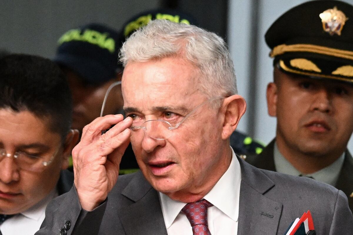El expresidente colombiano Álvaro Uribe. (Foto de Raul ARBOLEDA / AFP)