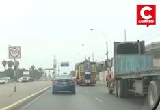Restringen tránsito de camiones en Av. Morales Duárez por obras del nuevo aeropuerto Jorge Chávez