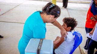 Piura: Continúa vacunación contra el dengue en instituciones educativas