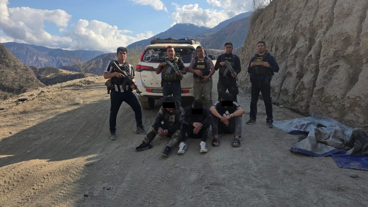 Los presuntos delincuentes exigían S/ 500 mil para dejarlos en libertad. (Foto: PNP)