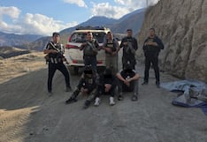 La Libertad: Policía rescata a dos secuestrados tras desatar un tiroteo y captura a tres presuntos implicados