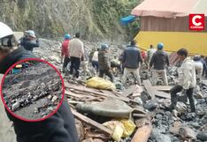 Puno: Rescatan e identifican el cuerpo de una mujer tras deslizamiento de lodo en mina Mucumayo (VIDEO)