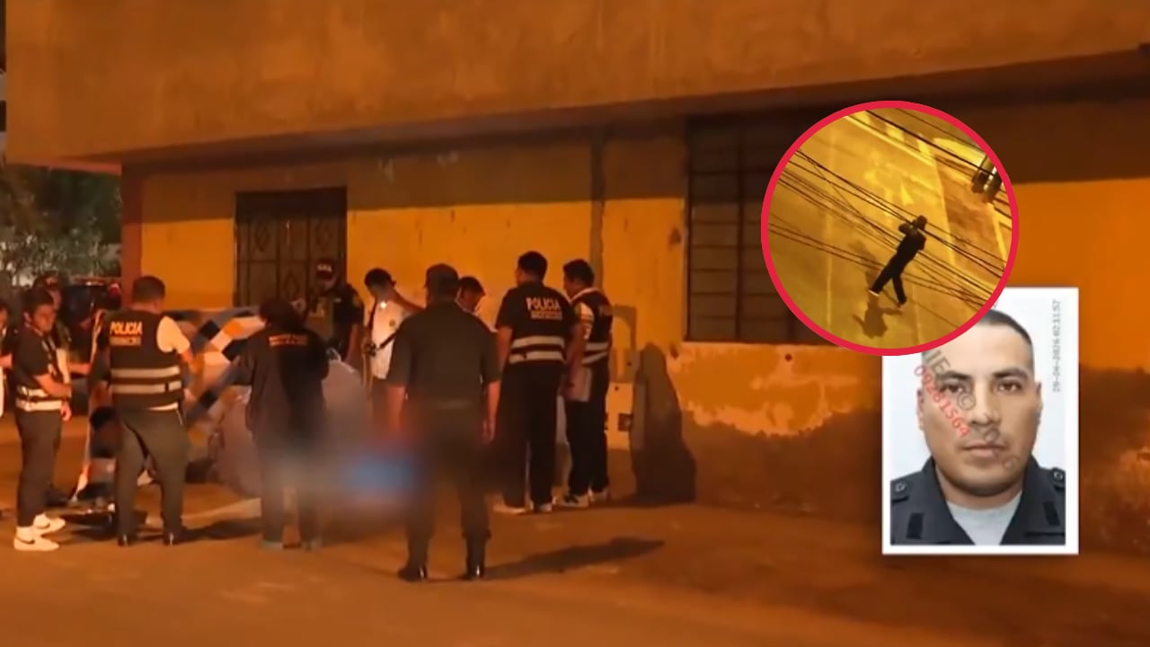 Investigan crimen. Agente tenía un proceso de investigación administrativa desde hace tres meses. (Foto: Captura América Noticias)