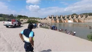 Un joven llega a bañarse y se ahoga en la represa Los Ejidos en Piura