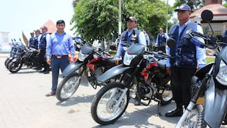La Libertad: Entregan motocicletas para reforzar la seguridad ciudadana de Huanchaco 