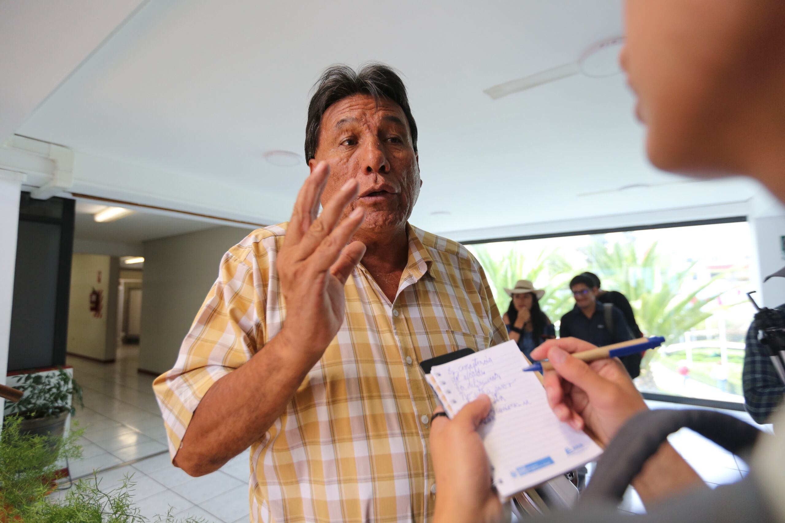 Regidor Jorge Bedregal. Foto: Leonardo Cuito.