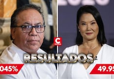 ONPE al 94.182%: Roberto Sánchez voltea el resultado y supera a Keiko Fujimori en la segunda vuelta
