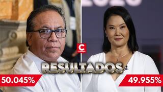 ONPE al 94.182%: Roberto Sánchez voltea el resultado y supera a Keiko Fujimori en la segunda vuelta