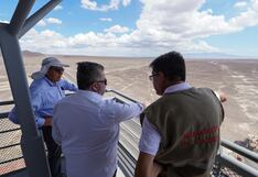 Ministro de Cultura visitó las Líneas de Nasca y constató que no existen afectaciones considerables