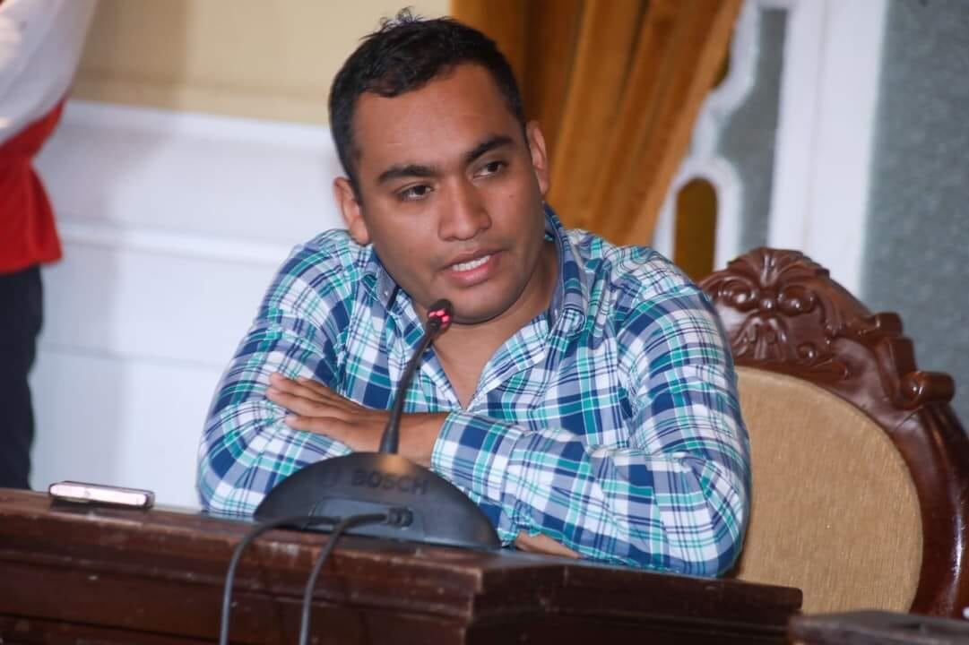 Giancarlo Toribio asegura que lo intimidan a través de mensajes. “No tengo miedo, pero tengo familia”, dijo.