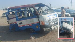 La Libertad: Choque entre combi y tráiler deja tres personas fallecidas (VIDEO)