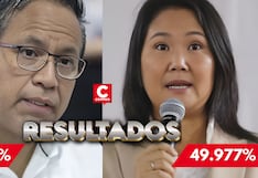 ONPE al 97.803%: Roberto Sánchez se distancia de Keiko Fujimori por menos de 5 mil votos