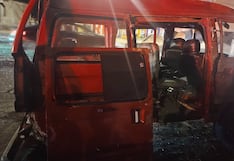 Trujillo: Choque entre combi y vehículo pesado en Moche deja un conductor herido (VIDEO)