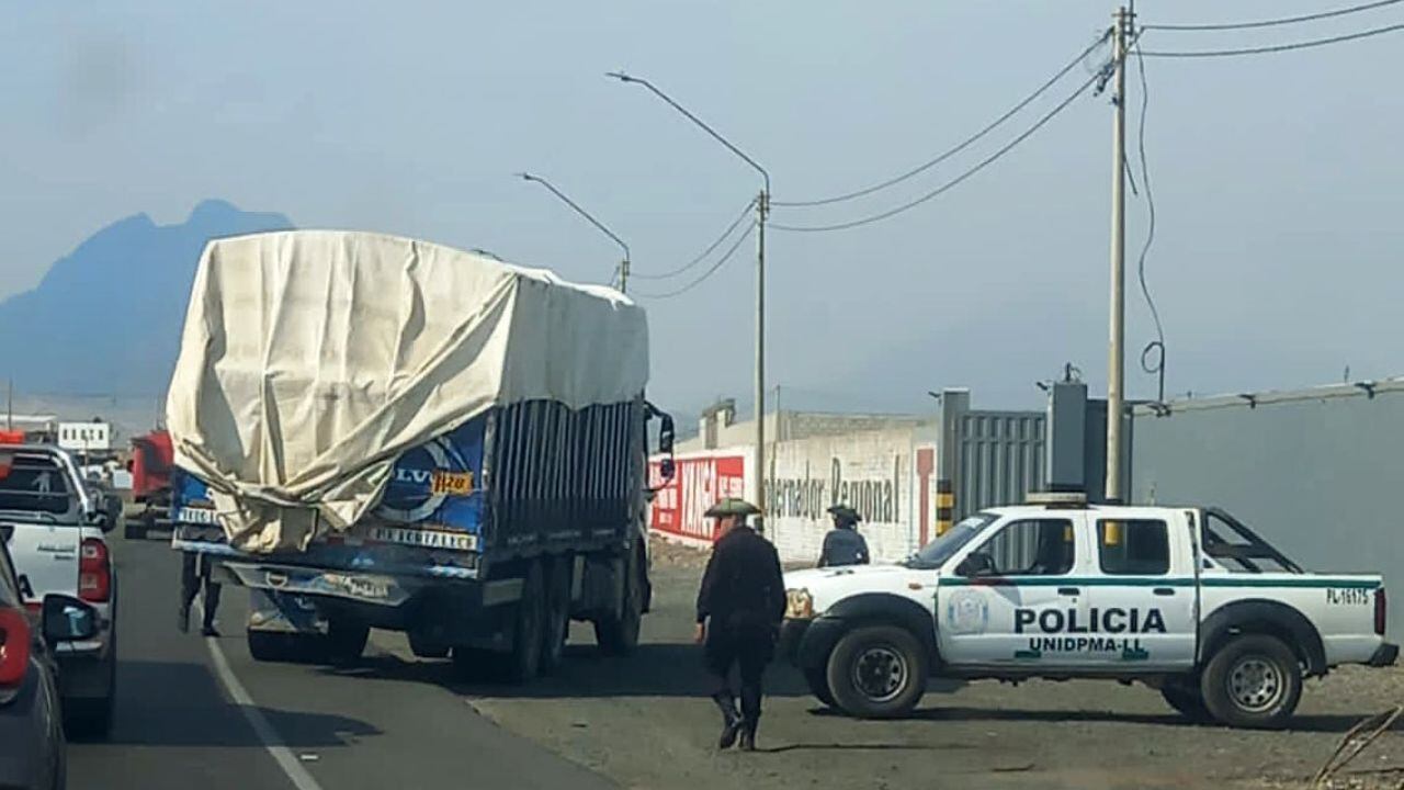 Delincuentes usarían guías de remisión con datos falsos para transportar material que robarían en Huamachuco y luego lo trasladarían a la ciudad de Trujillo.