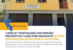 “Joselo” continuará con prisión preventiva y caso por asesinato de tres personas en Sucre pasa a juicio oral