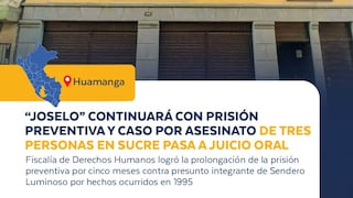“Joselo” continuará con prisión preventiva y caso por asesinato de tres personas en Sucre pasa a juicio oral