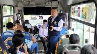 Piura: Fiscalía de Violencia realiza campaña de sensibilización en transporte público
