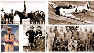 Exponen fotografías del héroe de la aviación Cap. FAP. José A. Quiñones