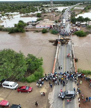 Río La Leche se caracteriza por inundaciones en época de lluvias.