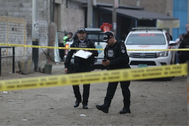 Hallan granada de guerra y mensaje extorsivo frente al penal Castro Castro en San Juan de Lurigancho (Foto: GEC)