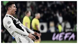 Cristiano Ronaldo, tras su hat-trick, imitó polémico gesto de Diego Simeone (VIDEO)