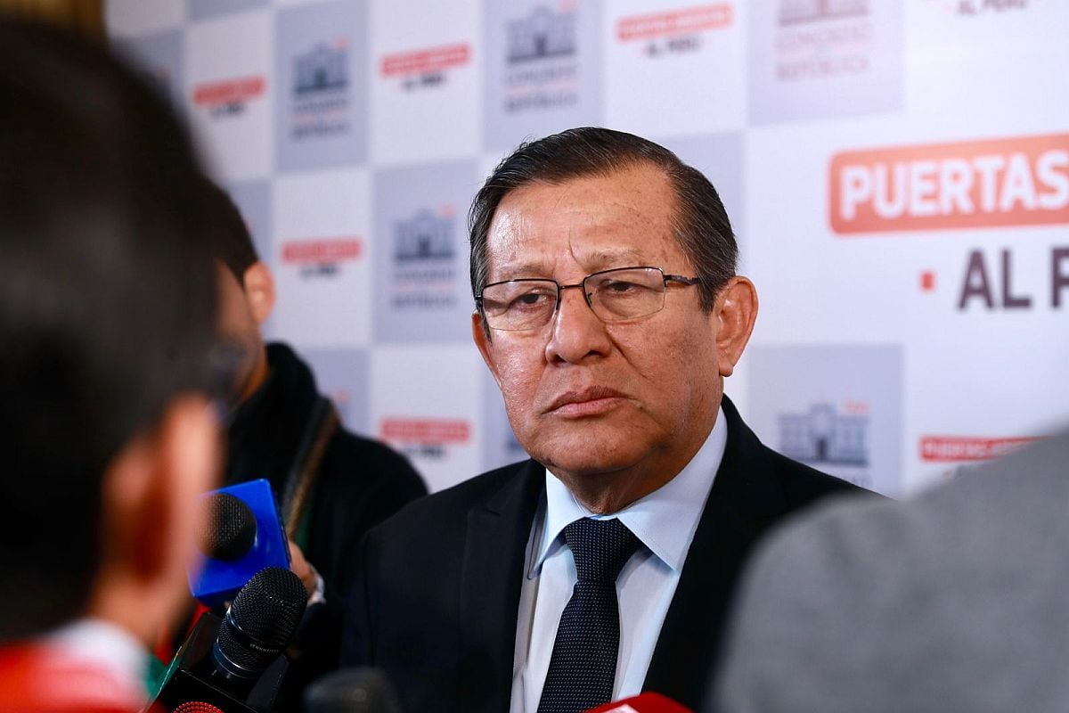 Eduardo Salhuana sobre Nicanor Boluarte: “Si se fuga, la Policía tiene que capturarlo”. (Foto: Congreso)