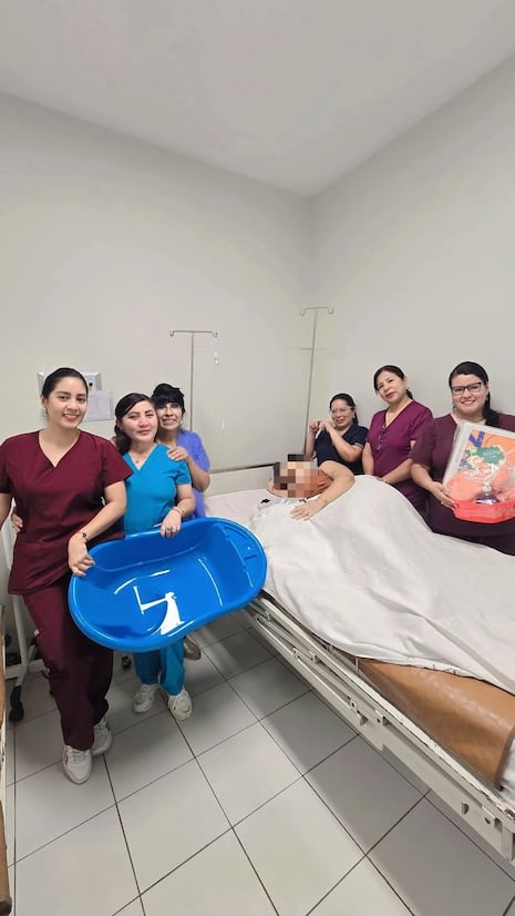 Bebé nace la noche de Navidad en el Hospital Ricardo Cruzado Rivarola de Nasca