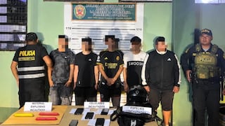Trujillo: Desbaratan banda vinculada a casos de extorsión