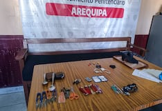 Incautan 25 ketes de droga y objetos prohibidos en el interior del penal de Varones Arequipa