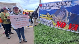 En Cusco iniciaron protestas contra la nueva modalidad de venta de boletos para Machu Picchu (VIDEO)
