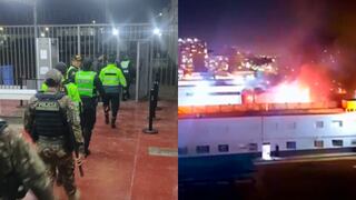 San Miguel: madres pernoctan bajo la lluvia exigiendo información tras motín e incendio en Maranguita