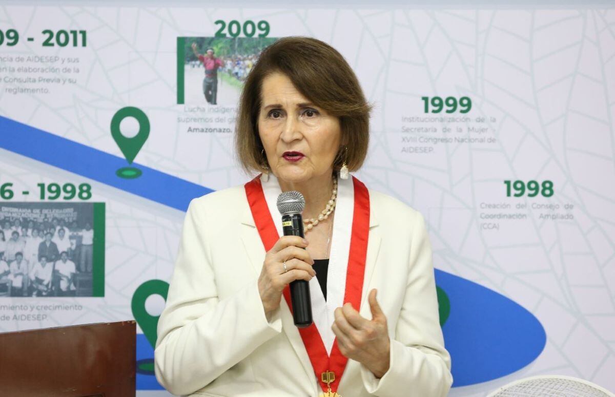 Luz Pacheco, presidenta del Tribunal Constitucional, advirtió de un presunto seguimiento a los miembros del TC.