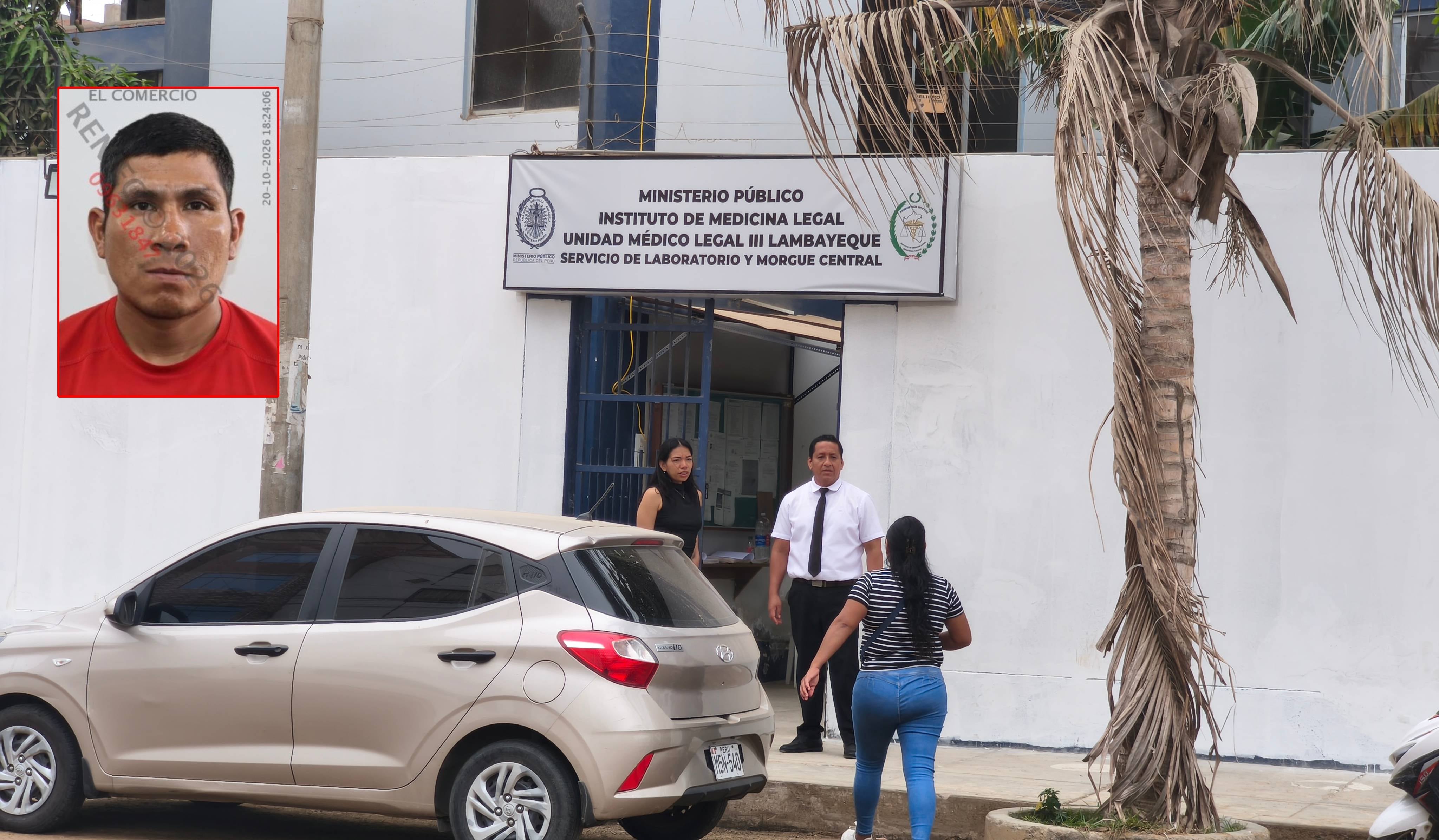 Cuerpo de sujeto fue llevado a la morgue de Chiclayo.